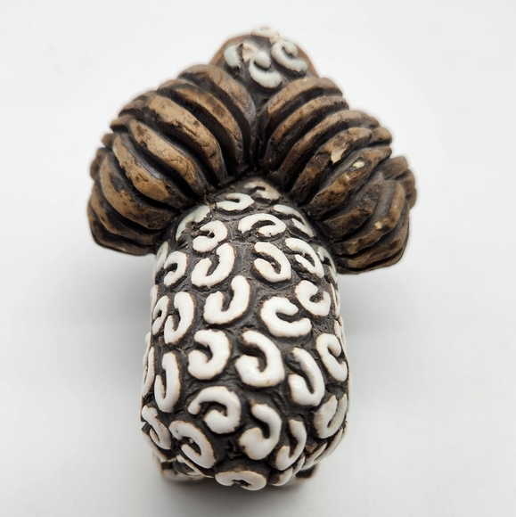 Vintage Artesania Rinconada (Uruguay) "Ram" Sheep Art Pottery Enamel Figurine - Picture 5 of 8